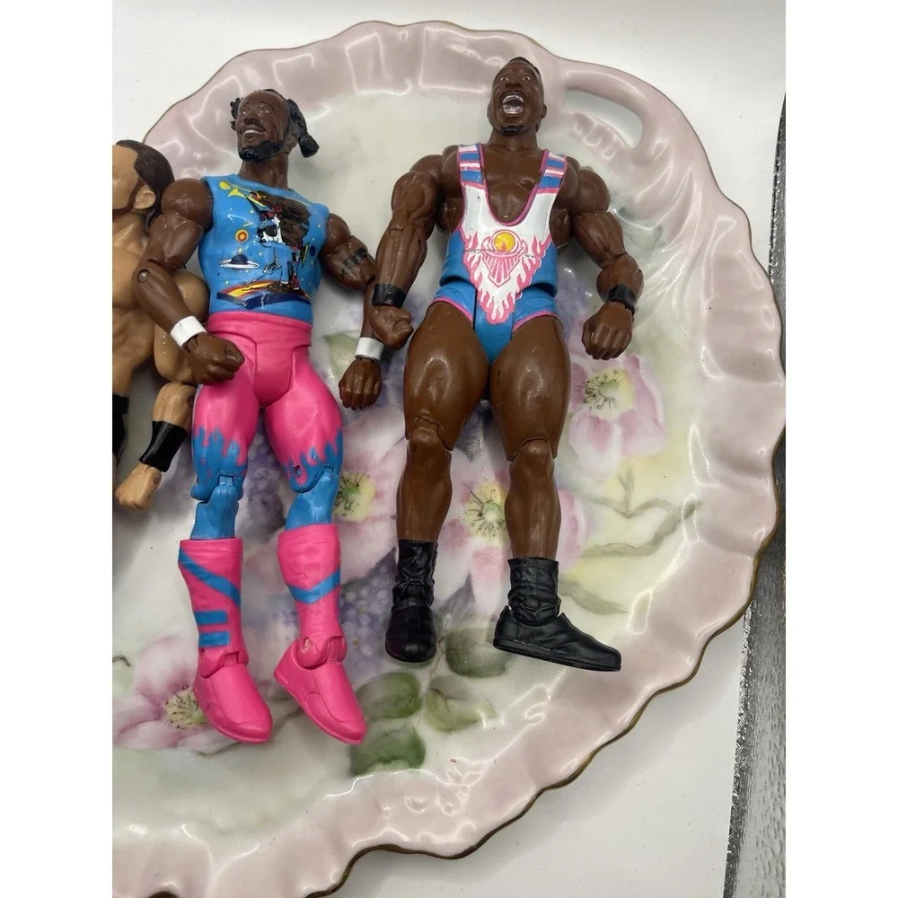 WWE The New Day Mixed Lot of 3 Wrestling Action Figures‎